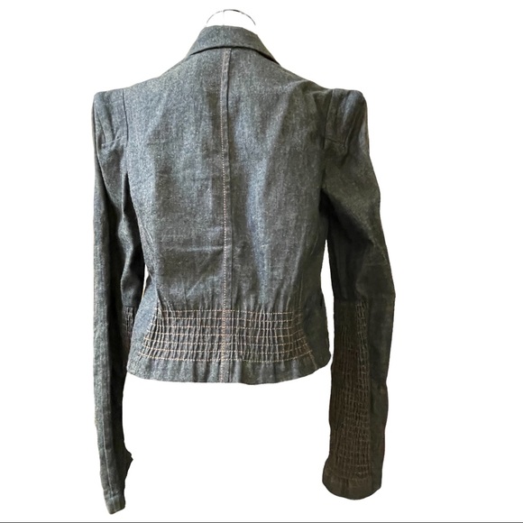 Sold on another site! Daryl K Cropped Jean Jacket Medium - Picture 3 of 9
